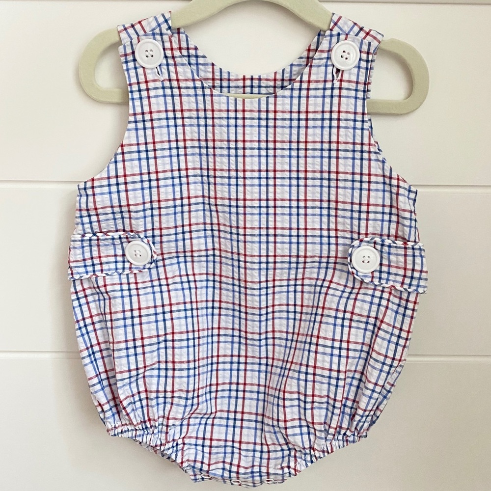 Classic Whimsy Seersucker Sun Bubble - 12M